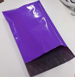 Druck von verpackenden Polytaschen, purpurrote Plastikpolywerbungs-Tasche