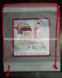 Klare Zugschnur-Plastiktaschen für Hannah Montana für immer DVD