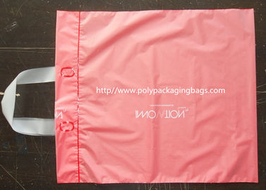 Rosa Seitenkeil-Plastikaufhänger sackt großes für Geschenk/Einkauf ein