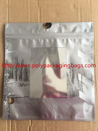 Kundengebundene hergestellte Unterwäsche Plastikpolytaschen mit Farbgravüren-Drucken des Aufhänger-Haken-3