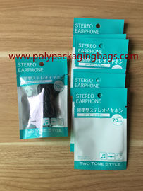 Klare vordere Folien-Taschen mit Reißverschluss, Gravüren-Druckkopfhörer-Kunststoffgehäuse-Taschen