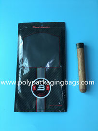 Klassischer Zigarren-Luftfeuchtigkeitsregler des Schwarz-4-6 bauscht sich/allgemeiner Reißverschluss-befeuchtende Plastiktasche