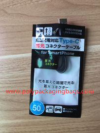 Schwarze Elektronik USB-Daten-Kabel-dekorative Tasche statischer FDA ANTISGS genehmigt