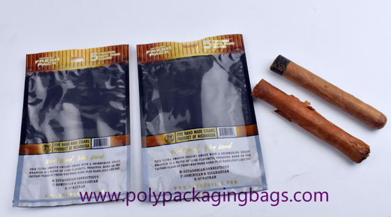 Kundenspezifische befeuchtende Zigarren-Tasche/Plastikzigarren-nasse Tasche W130- x L220mm-Größe
