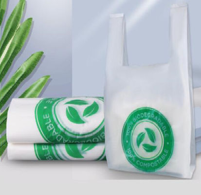 Flexo, das kompostierbare PBAT-Maisstärke-Einkaufstaschen druckt, stempelschnitt Beutel
