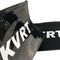 KN-Gewohnheit druckte PVC-opeque Tasche schwarzer Plastik-Kleidungs mit Reißverschluss