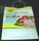 Bunte Plastikeinkaufstasche-Schleifen-Tragebeutel für Wurst, Gemüse