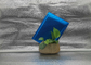 Luftpolster-Blasen-Post-Taschen-blaues metallisches Verpacken für Kosmetik