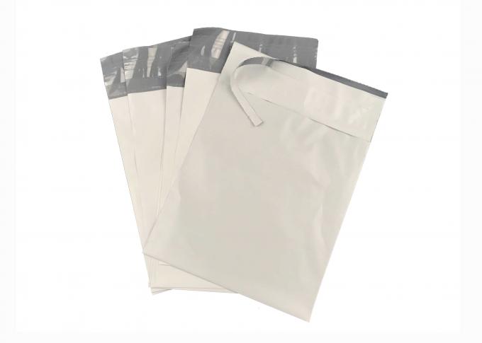 Wasserdichte Deckweiß-Polywerbungs-Plastikkurier Mailing Bag 12 x 15,5 0