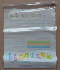Weiße transparente LDPE-Plastikreißverschluss-Tasche für das Reise-/Ferien-Verpacken
