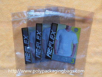 Kundenspezifische Folien-Taschen-mit Reißverschluss statische Antiplastiktaschen T-Shirt freien Raumes feuchtigkeitsfest