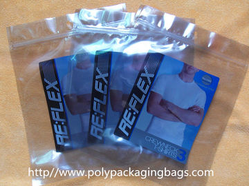 Klare Folien-Taschen-mit Reißverschluss antistatische Abschirmungstaschen für das Unterwäsche-Verpacken