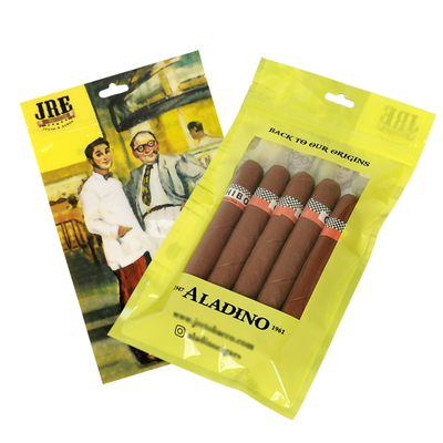 Zipsverpackung Tasche Zigarren Zipschloss Taschen in Box Zigarren Plastiktüte professionelle Tabakverpackung Hersteller