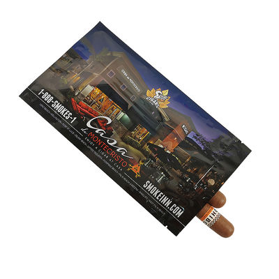 Zigarren Feuchtigkeitsbeutel Klarfolie Ziplock Zigarren Tabak Feuchtigkeitsbeutel Wärmesiegel Kunststoff Zigarren Humidor Verpackungstüten