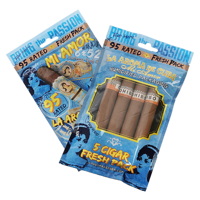 Custom Logo Ziplock Mylar Folien Zigarrenverpackungstüte Klares Plastikseiten Gusset für Haushaltsprodukte und Zigarren