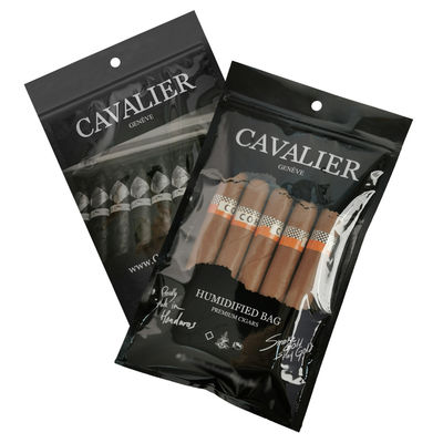 Tragbare Zigarren-Befeuchtungstasche Großhandel Zigarren-Plastiktüte Neuankömmling Zigarren-Befeuchtungstasche