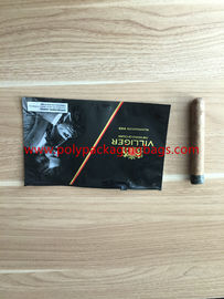 Klassische Zigarre sackt Reißverschluss-Zigarre einsackt Zigarren-Beutel-Zigarren-mit Reißverschluss Verpackenverpackungen ein