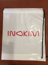 PET Druckseil-einzelne Schulter-Plastikzugschnur-Rucksack für Kleidung, Geschenke, Universalverpacken