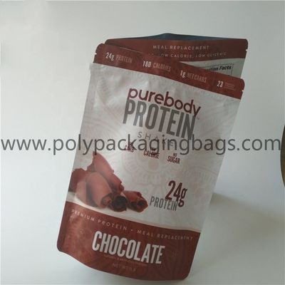 Leerer Teebeutel-Schokolade Energieriegel-wiederverschließbarer Plastik-Stand herauf Aluminiumfolieplastikplätzchenstand der Tasche herauf Tasche für Protein
