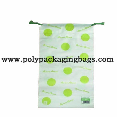 0.16mm Stärke bereifte EVA Plastic Drawstring Bags