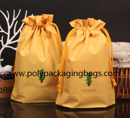 Kundenspezifisches LDPE-Seil Tote Bag/Bündel-Mund-Geschenk-Verpackungs-Tasche