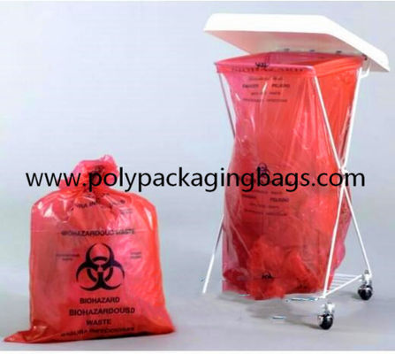 biologisch abbaubare PET 200um Zugschnur-Abfall-Taschen