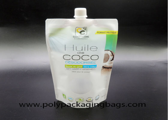 16 Unzen 500 ml Kokosmilch Verpackung Selbstsaugdüsenbeutel Standbeutel mit Ausguss