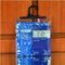 Kleid lamellierte Zipplastikpolytasche mit Aufhänger-Gewohnheit gedruckt