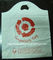 100% kompostierbare Plastiktaschen stempelschnitten Einkaufstasche im Weiß