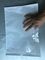 Plastikselbststehende kundenspezifische Taschen-mit Reißverschluss wiederversiegelbares selbstklebendes mit Haken