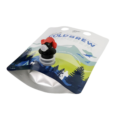 Aluminum Drinking Vitop aluminum Water Vitop aluminum Wine Vitop aluminum Juice Vitop custom Design Foil Pouch
