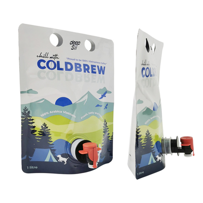 Aluminum Drinking Vitop aluminum Water Vitop aluminum Wine Vitop aluminum Juice Vitop custom Design Foil Pouch
