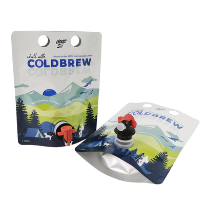 Aluminum Drinking Vitop aluminum Water Vitop aluminum Wine Vitop aluminum Juice Vitop custom Design Foil Pouch