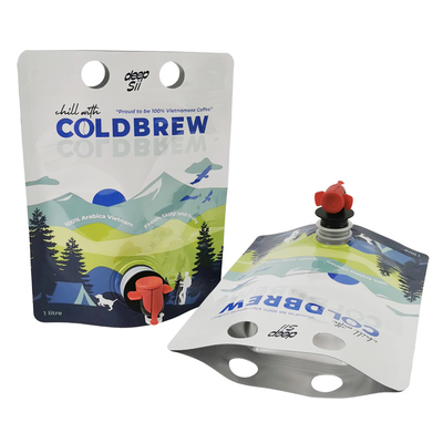 Aluminum Drinking Vitop aluminum Water Vitop aluminum Wine Vitop aluminum Juice Vitop custom Design Foil Pouch