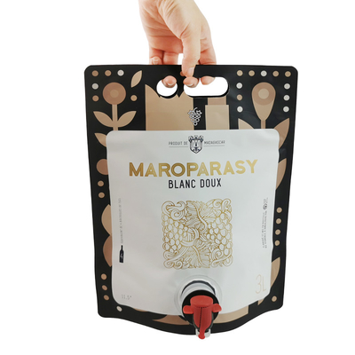Double Bottom Stand Up Pouch Foil Pouch With Valve carbonated Drink Packaging food Packaging Pouch food Package Bag plastic Foil Pouch bagged Beverage Pouch