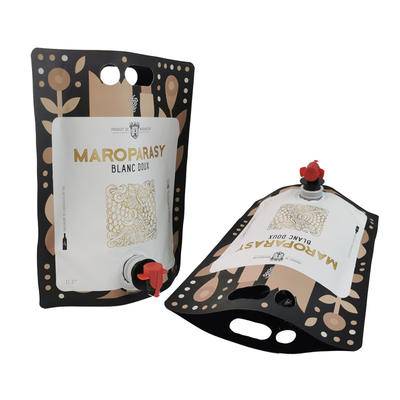 Double Bottom Stand Up Pouch Foil Pouch With Valve carbonated Drink Packaging food Packaging Pouch food Package Bag plastic Foil Pouch bagged Beverage Pouch