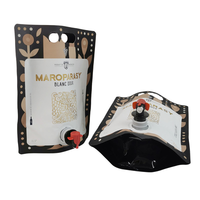 Double Bottom Stand Up Pouch Foil Pouch With Valve carbonated Drink Packaging food Packaging Pouch food Package Bag plastic Foil Pouch bagged Beverage Pouch