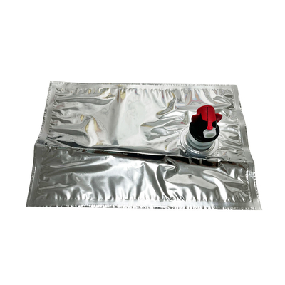 1L Aluminiumbeutelpackung, mit Wasserhahn, geeignet für Beutel für Flüssigsaft, Wein, Kaffee und Olivenöl, mit Wasserhahn