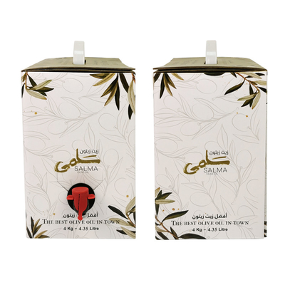 Ökofreundlich 1l 3l 5l Wiederverwendbarer Trinkbeutel in Schachtel Wein-Kran-Ventil Wasser Kaffee-Saft Milch Bib-Tasche in Schachtel Spender Verpackung Füllstoff
