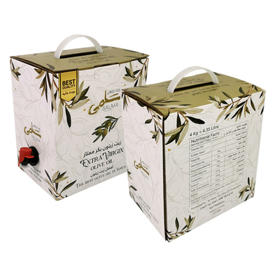 Ökofreundlich 1l 3l 5l Wiederverwendbarer Trinkbeutel in Schachtel Wein-Kran-Ventil Wasser Kaffee-Saft Milch Bib-Tasche in Schachtel Spender Verpackung Füllstoff