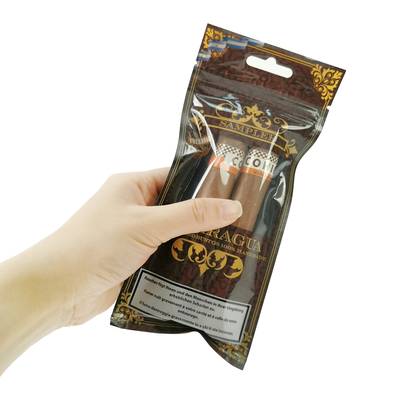 Individuelle professionelle Zigarrenbefeuchter-Befeuchtungstasche Personalisierte Befeuchtung Kunststoff-Zigarrenverpackungsbeutel