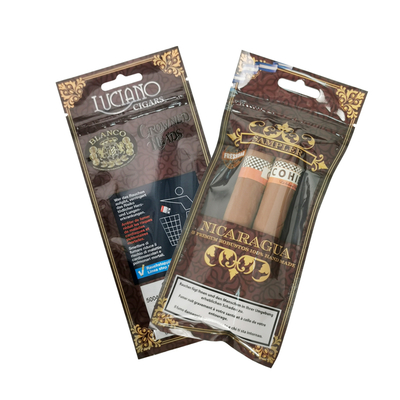 Individuelle professionelle Zigarrenbefeuchter-Befeuchtungstasche Personalisierte Befeuchtung Kunststoff-Zigarrenverpackungsbeutel