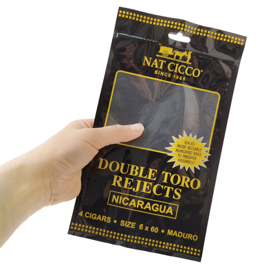 Individuelle professionelle Zigarrenbefeuchter-Befeuchtungstasche Personalisierte Befeuchtung Kunststoff-Zigarrenverpackungsbeutel