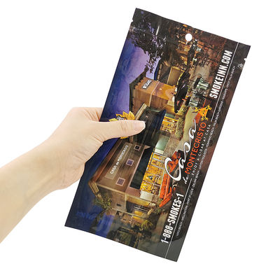 Zigarren Feuchtigkeitsbeutel Klarfolie Ziplock Zigarren Tabak Feuchtigkeitsbeutel Wärmesiegel Kunststoff Zigarren Humidor Verpackungstüten