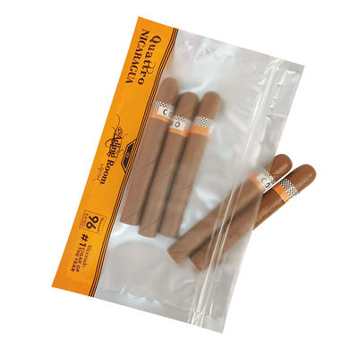 Tiefdruck-Seitennahtbeutel PET/PE-Kunststoffbeutel Tabakbeutel Zigarrenbeutel mit Reißverschluss