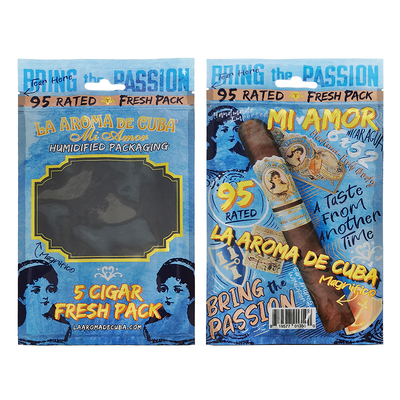 Custom Logo Ziplock Mylar Folien Zigarrenverpackungstüte Klares Plastikseiten Gusset für Haushaltsprodukte und Zigarren