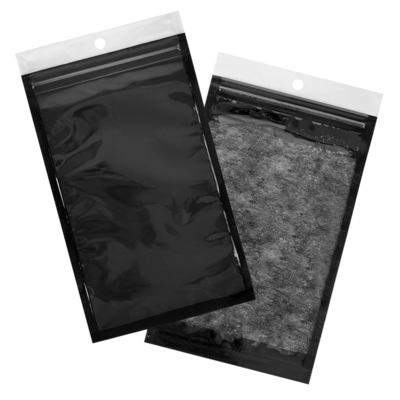 Tragbare Zigarren-Zip-Lock-Beutel mit transparentem Fenster, befeuchtetem System, Zigarren-Befeuchtungsbeutel und Zigarrenverpackungsbeutel