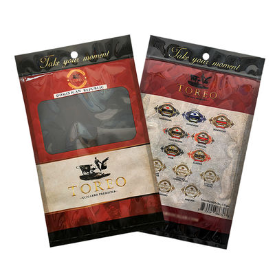 Individuelle Zigarrenwickel Verpackungsbeutel Rauchblattbeutel Roll Tabak Verpackungsbeutel Tabak Zigarre Mylar Beutel