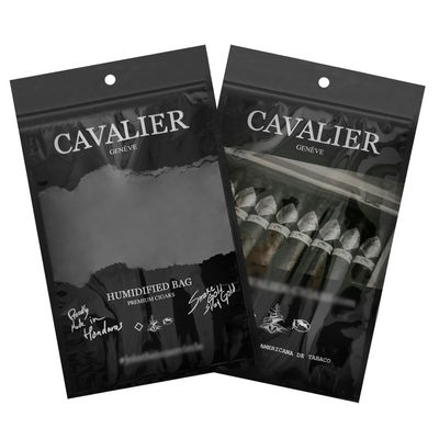 Tragbare Zigarren-Befeuchtungstasche Großhandel Zigarren-Plastiktüte Neuankömmling Zigarren-Befeuchtungstasche