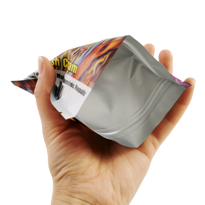 Custom Logo Wärmesiegel Folie Mylar Tasche Feuchtigkeit Tabak Verpackung Zip Plastik Humidor Zigarre Ziplock Taschen